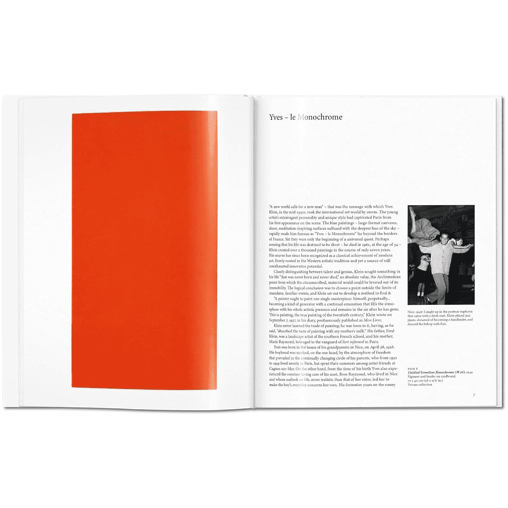 Книга на английском языке "Basic Art. Yves Klein"  - 2