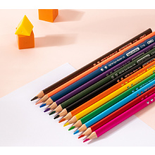 Цветные карандаши Deli "Paw Patrol Dino", 12 штук