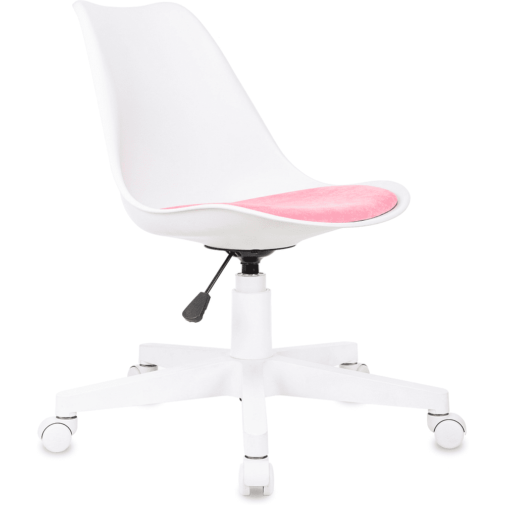 Кресло для персонала Бюрократ CH-W333 Velvet 36, ткань, пластик, розовый - 2