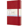 Блокнот для рисования "Art Sketchbook Medium", А5, 115x180 мм, 72 л, красный
