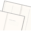Блокнот "Kelly ruby", А4-, 96 листов, линейка, рубиновый, срез серебристый  - 4