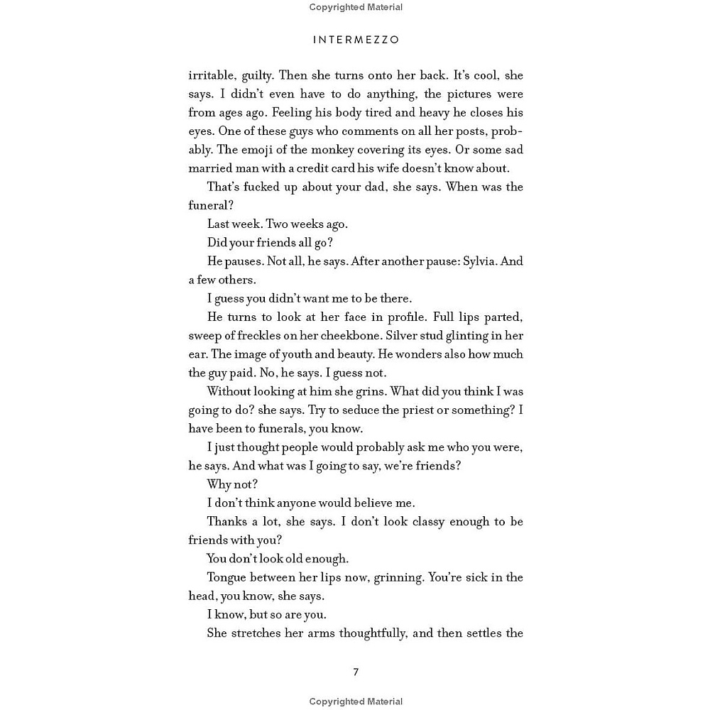 Книга на английском языке "Intermezzo", Sally Rooney - 11