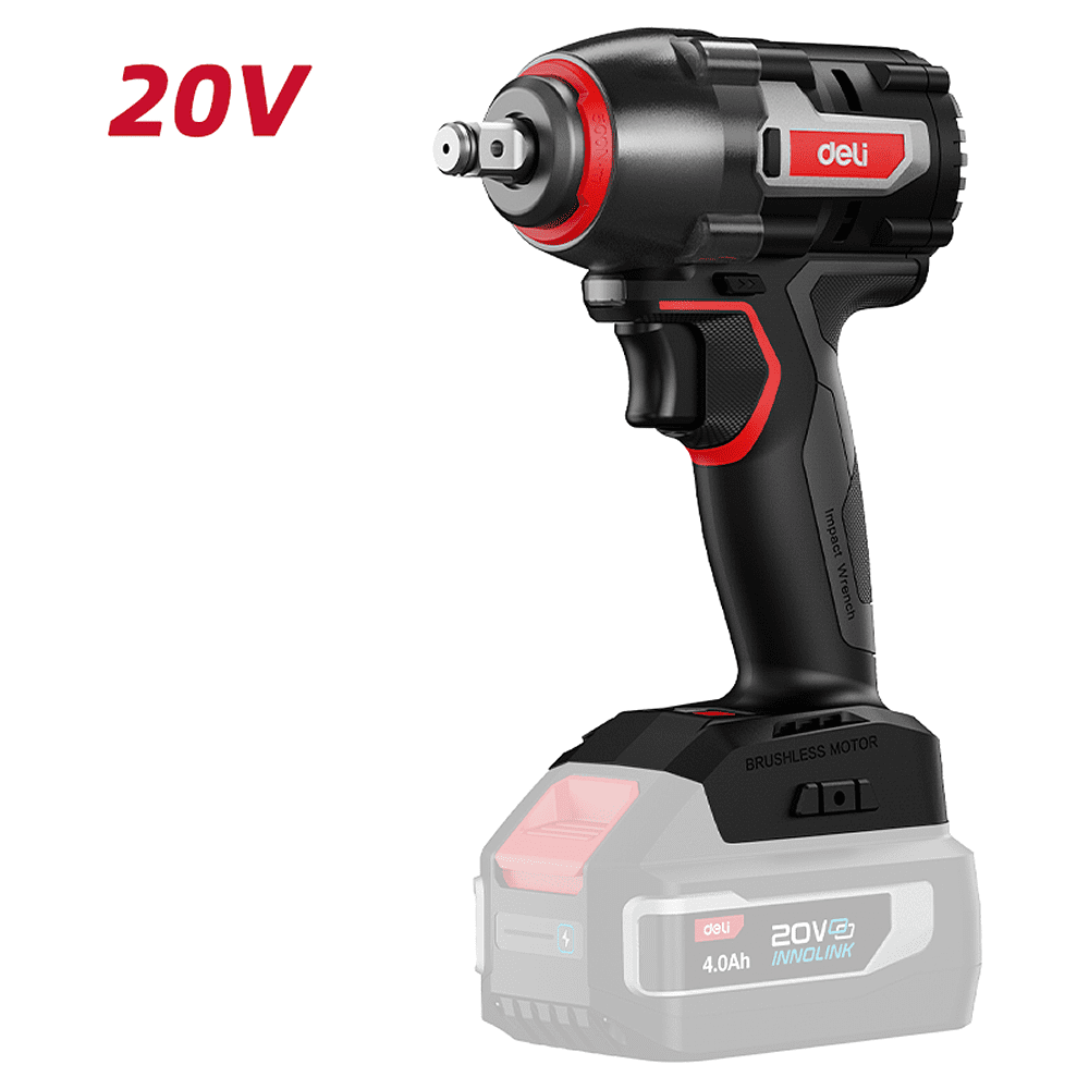 Аккумуляторный винтоверт Deli RS DE231Z, 20 В, 500 Нм, без АКБ и З/У, коробка - 9 Аккумуляторный винтоверт Deli RS DE231Z, 20 В, 500 Нм, без АКБ и З/У, коробка - 9