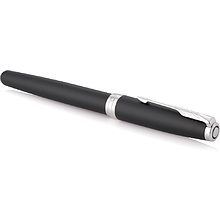 Ручка-роллер Parker "Sonnet Core T529 - Matte Black CT", 0.5 мм, черный, стерж. черный