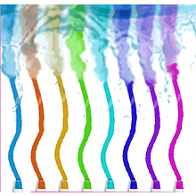 Мелки восковые "Himi Miya Silky Crayon", 12 цветов, ассорти