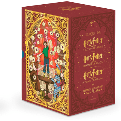 Комплект на английском языке "Harry Potter Box Set 3 in 1: MinaLima Edition", Rowling J.K. - 2