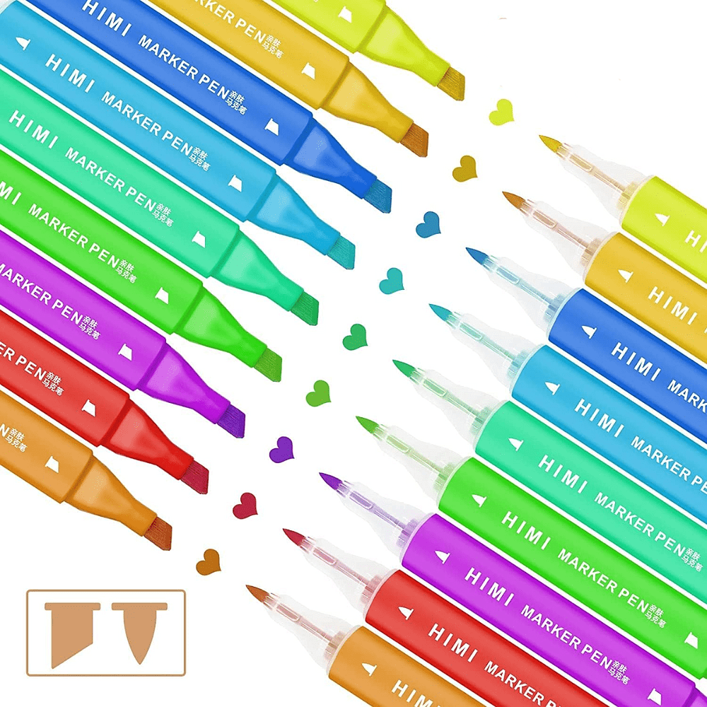 Набор маркеров художественных "Himi Miya", 24 шт/упак - 4