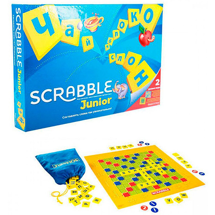 Игра настольная "Scrabble Джуниор (детский)" - 2