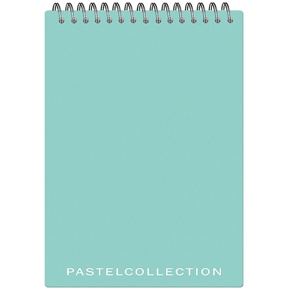 Тетрадь "Pastel Collection", А5, 60 листов, клетка, мятный, голубой 