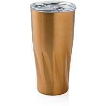 Кружка термическая "Copper", металл, пластик, 500 мл, золотистый
