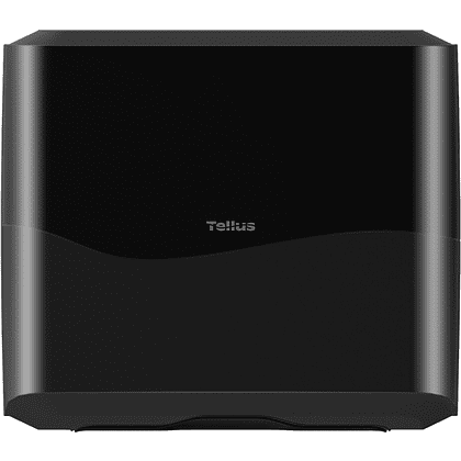 Диспенсер Tellus для полотенец листовых, мини, черный, HT3