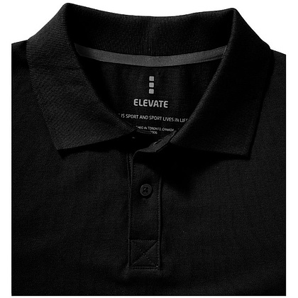 Рубашка-поло мужская "Seller", L, черный - 4