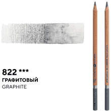 Карандаш акварельный "Белые ночи", 822, графитовый