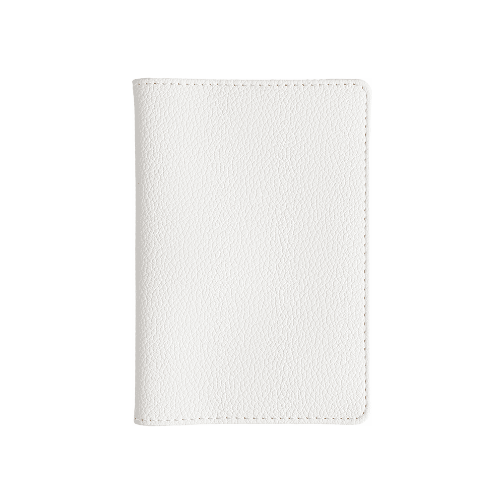 Обложка для паспорта "Белая", кожзам - 2