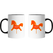 Кружка керамическая "Смаката", 320 мл, белый, черный