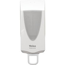 Диспенсер "VEIRO Professional SAVONA" для жидкого мыла, 0.8 л, ABS-пластик, белый