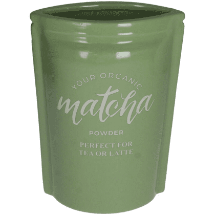 Ваза керамическая "Matcha", 16х9х22.5 см, зеленый