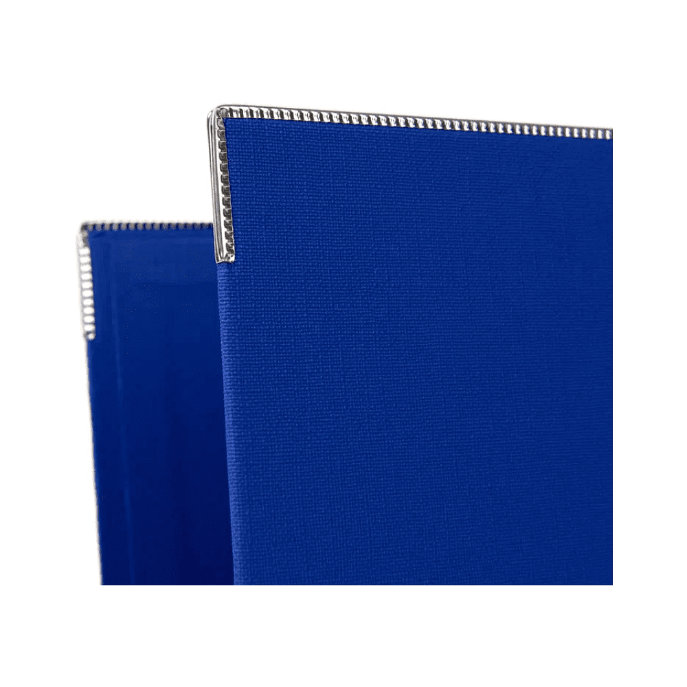 Папка-регистратор "Yesli:", А4, 75 мм, ПВХ, синий - 4