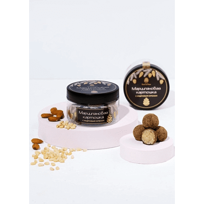 Конфеты "Сибирский кедр", кедровая картошка, 160 гр. - 4