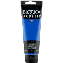 Краски акриловые "Blockx", 256 ультрамарин синий, 120 мл