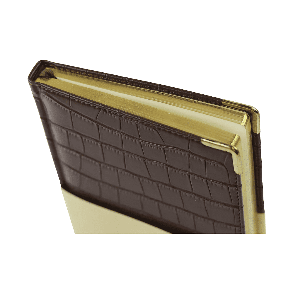 Ежедневник недатированный "Impact", A5, 152 листа, темно-коричневый - 2