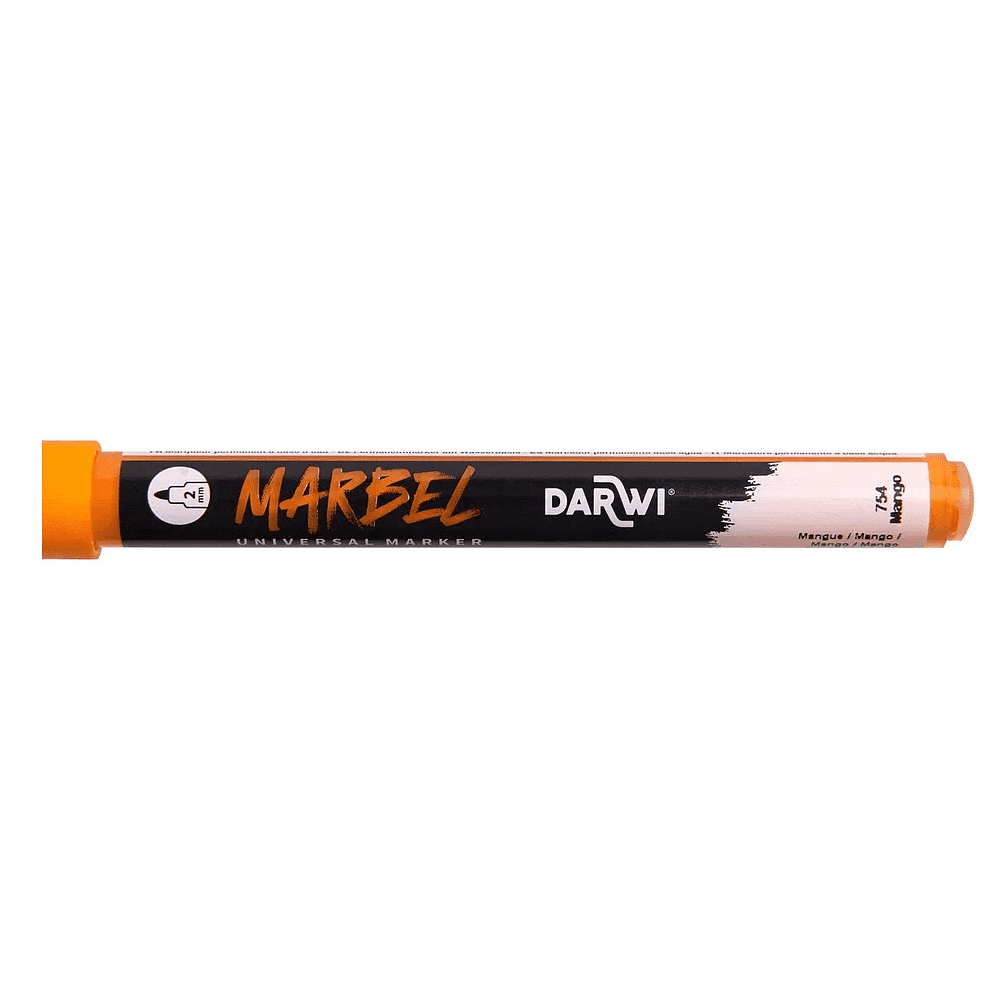 Маркер акриловый "Darwi.Marbel" 754, манго - 4