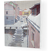 Картина по номерам "Дворик в Троецком. Игорь Свентицкий", 40x50 см - 5
