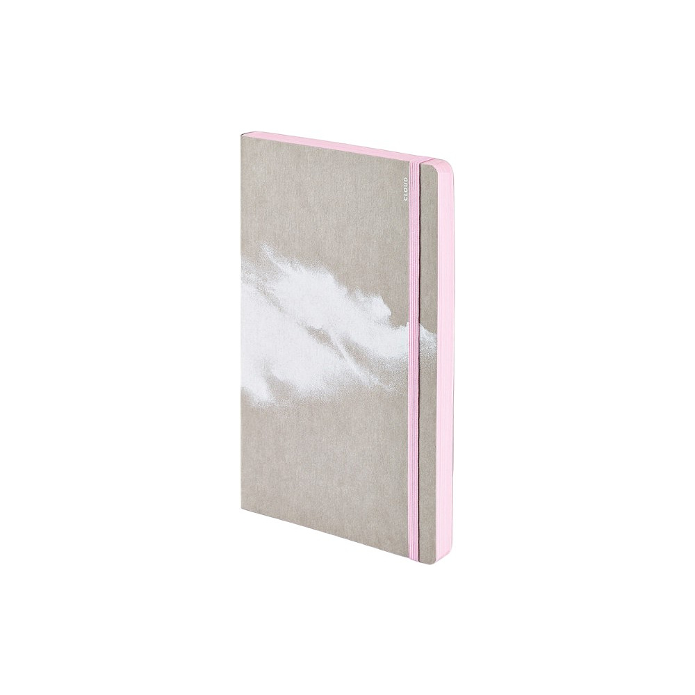 Блокнот "Inspiration Book M Cloud Pink", А5, 88 листов, серый, розовый