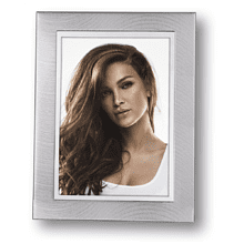 Фоторамка "WELS SILVER", 10х15 см,  металл со стеклом, серебристый