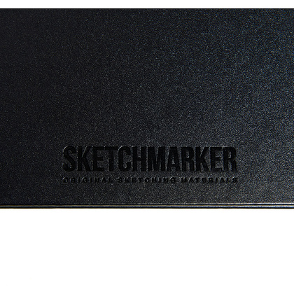 Скетчбук "Валерий Шкарубо. Волнение", 21x14.8 см, 80 листов, нелинованный, черный пейзаж - 7
