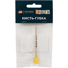 Кисть-губка "Decola", круглая, 15 мм