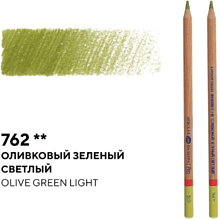 Карандаш цветной "Мастер-класс", 762, оливковый зеленый светлый