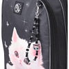 Рюкзак школьный "COMFORT Light Dream cat", черный - 5