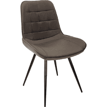 Стул Бюрократ "CH-K2_4", ткань, коричневый, металл, комплект 4 штуки