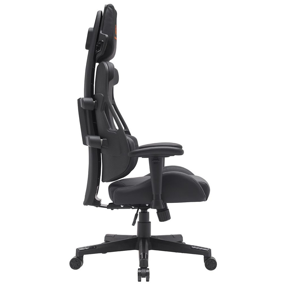 Кресло игровое EVERPROF "Serval Q", экокожа, пластик, черный - 2