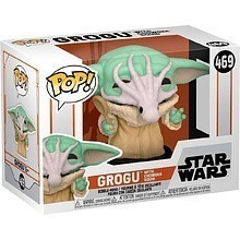 Фигурка Funko POP! Bobble Star Wars Mandalorian Grogu with Chowder Squid (Exc) 54528