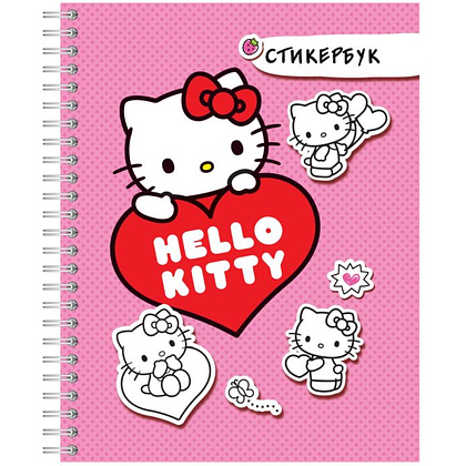 Блокнот "Hello Kitty: стикербук"