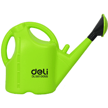 Лейка Deli GS EDL581005B, пластмассовая, 5 л, зеленая