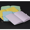 Блокнот "Doodle lilac paper", А5, 96 листов, голубой, срез фиолетовый - 5