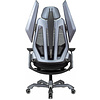 Кресло игровое Бюрократ "Knight Aero", ткань, пластик, черный - 6