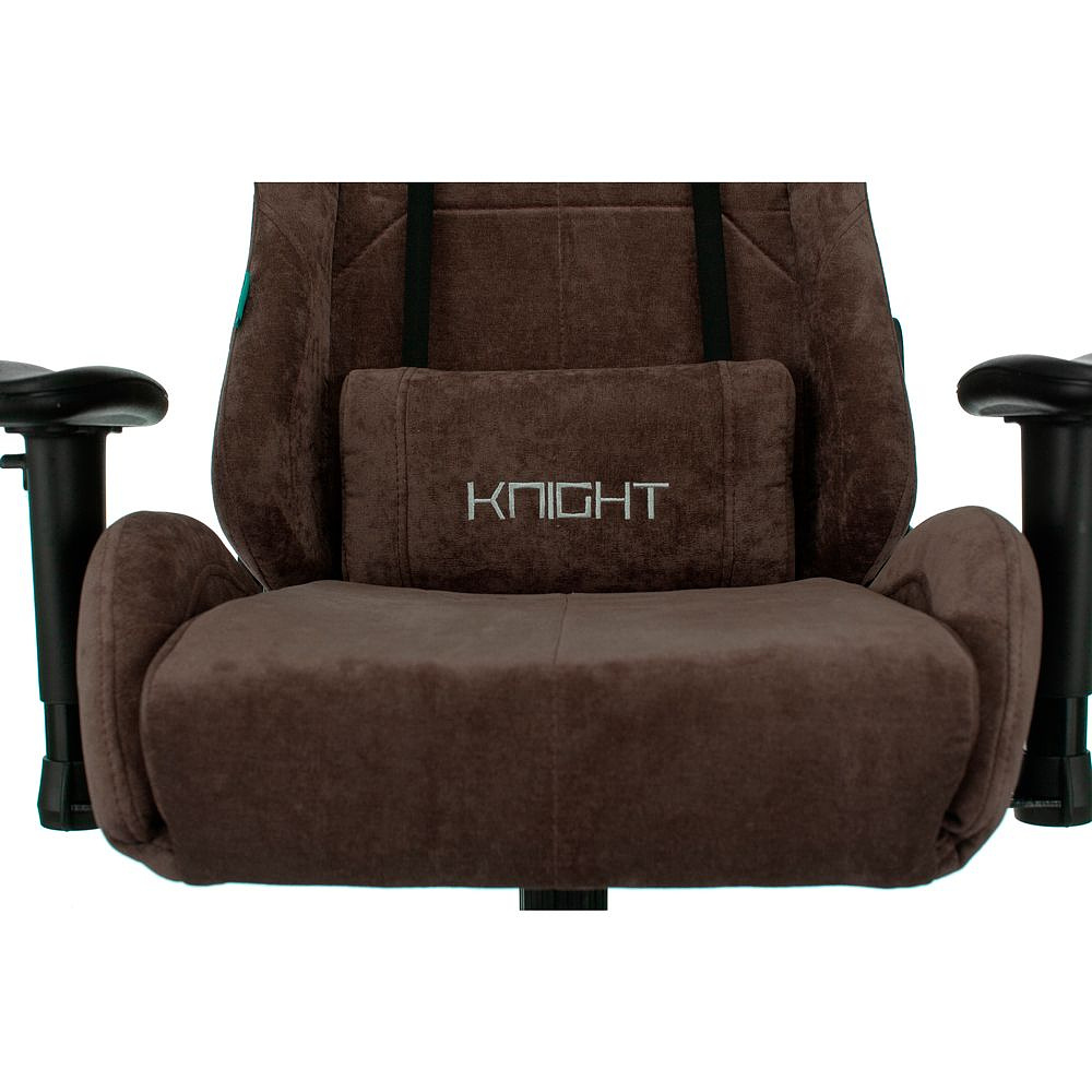 Кресло игровое Бюрократ VIKING KNIGHT Light-10, ткань, металл, темно-коричневый  - 12