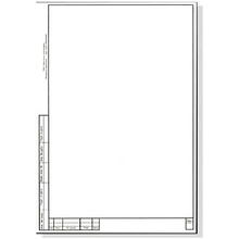 Форматка чертежная А4 с рамкой мал, 200 г