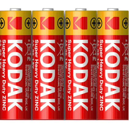 Батарейки солевые Kodak "EXTRA HEAVY DUTY R03/AA", 4 шт. 