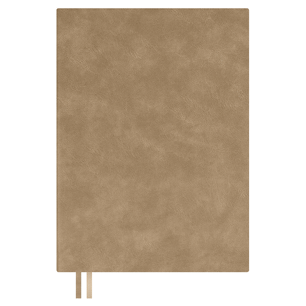 Набор ежедневник недатированный "Фланстэр", 320 страниц, + картхолдер, 100x140 мм., бежевый - 4