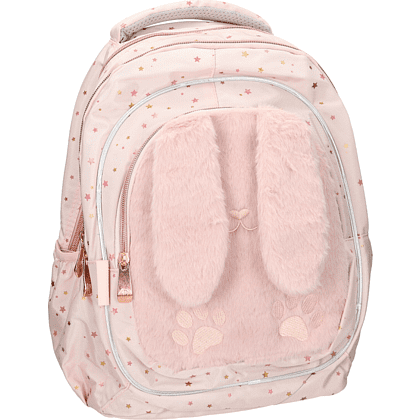 Рюкзак школьный "Fluffy Bunny", розовый