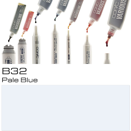 Чернила для заправки маркеров "Copic", B-32 бледный голубой - 2