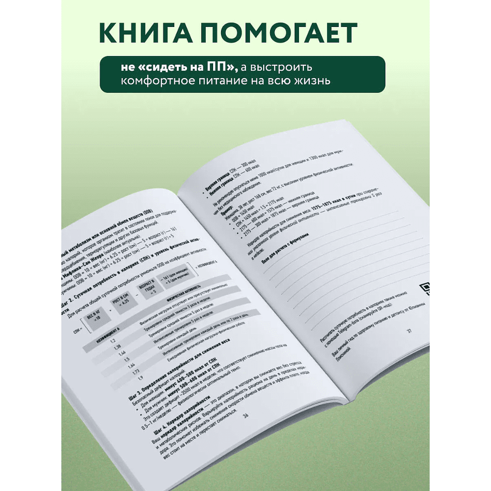 Книга "ПП меню для снижения веса. Готовый рацион на 28 дней с пошаговыми рецептами и рекомендациями диетолога", Юлианна Плискина - 5