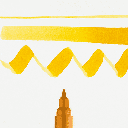 Маркер акварельный "Ecoline", 259 желтый песочный - 2