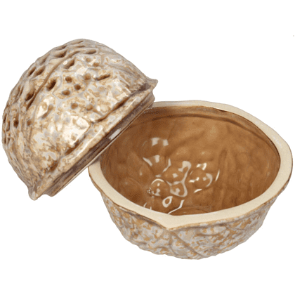 Шкатулка керамическая "Walnut", 10х9.5х11 см, коричневый - 2