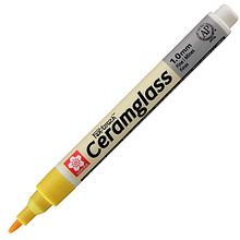 Маркер для стекла и керамики "Pen-Touch CeramGlass" Fine, 1 мм, желтый